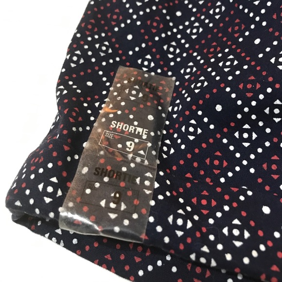 SO | NWOT - Printed Cotton Shorts -- 9 - Picture 3 of 7